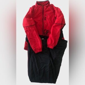 Danskin Now Red and Black Track Pants & Joggers